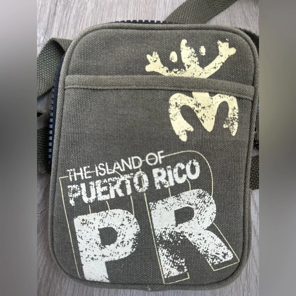 Olive Green Crossbody Bag - Picture 4 of 7